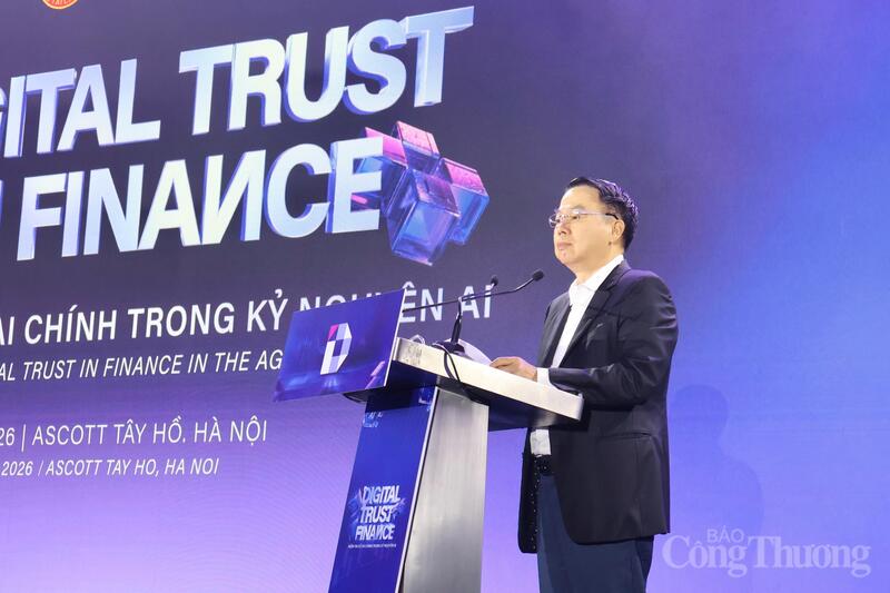 Ông Nguyễn Đức Chi, Thứ trưởng Bộ Tài chính phát biểu tại diễn đàn. Ảnh: Phương Hà
