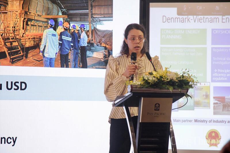 Bà Giada Venturini - Trưởng nhóm chuyên gia Chương trình DEPP Việt Nam, Cục Năng lượng Đan Mạch. Ảnh: P.C