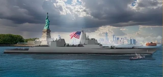 Thiết giáp hạm lớp Trump. Ảnh: Defense News