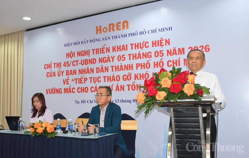 Ông Lê Hoàng Châu - Chủ tịch HoREA. Ảnh: Thanh Minh.