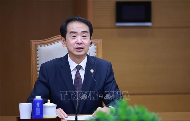 Ông Hà Vĩ, Đại sứ Trung Quốc tại Việt Nam. Ảnh: Dương Giang/TTXVN