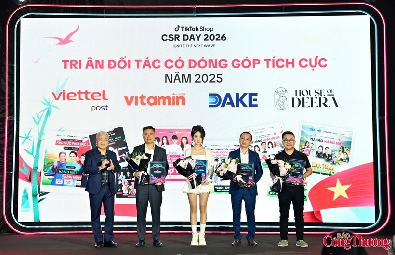 TikTok Shop tri ân các đối tác có đóng góp tích cực năm 2025. Ảnh: Nam Nguyễn