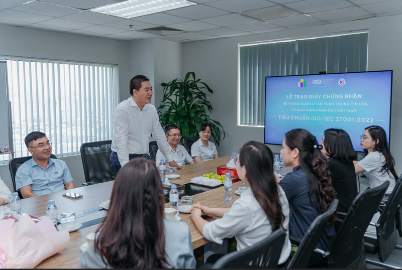 Ông Nguyễn Huy Dương - Phó Chủ tịch thường trực Hội đồng Quản trị MXV phát biểu