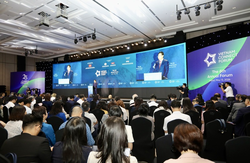 Diễn đàn Nhịp cầu Phát triển Việt Nam 2026. Ảnh: Vneconomy