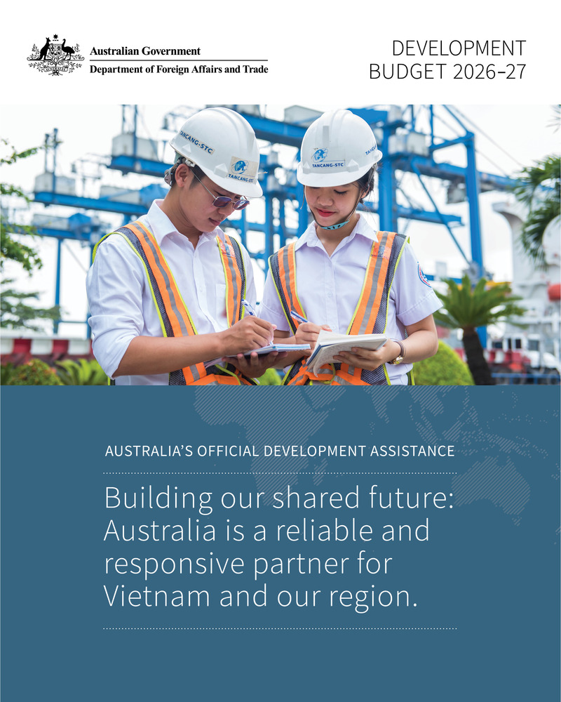 Australia tăng hỗ trợ phát triển chính thức cho Việt Nam giai đoạn 2026 - 2027. Ảnh: Đại sứ quán Việt Nam tại Australia