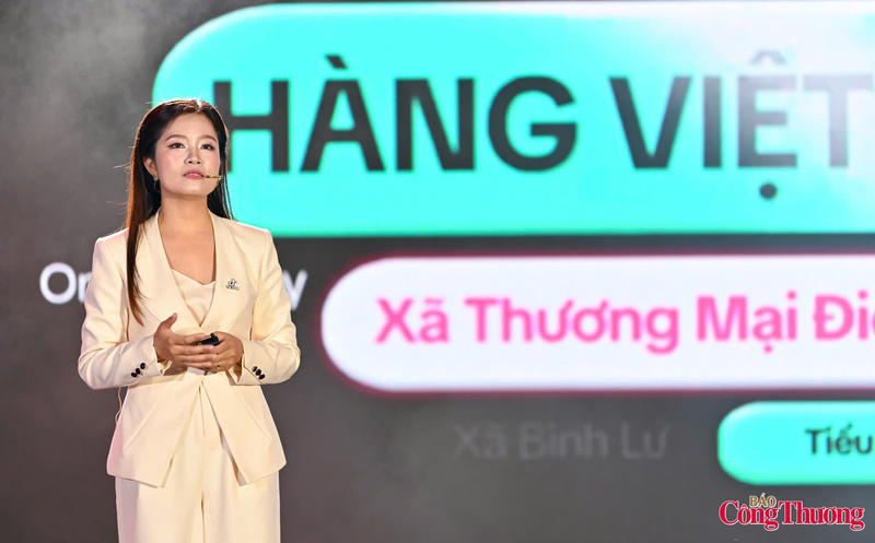 Bà Trần Thị Tân, Giám đốc trách nhiệm xã hội TikTok Shop phát biểu tại sự kiện TikTok Shop CSR 2026. Ảnh: Nam Nguyễn
