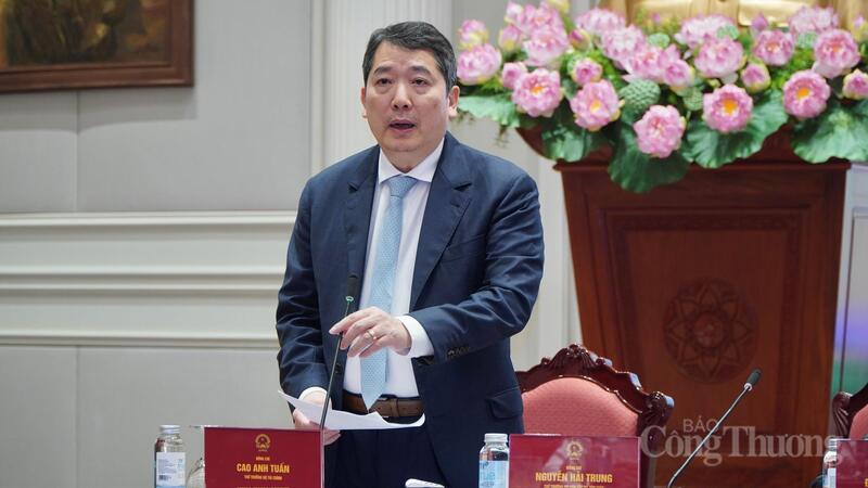 Thứ trưởng Bộ Tài chính Cao Anh Tuấn. Ảnh: Minh Trang