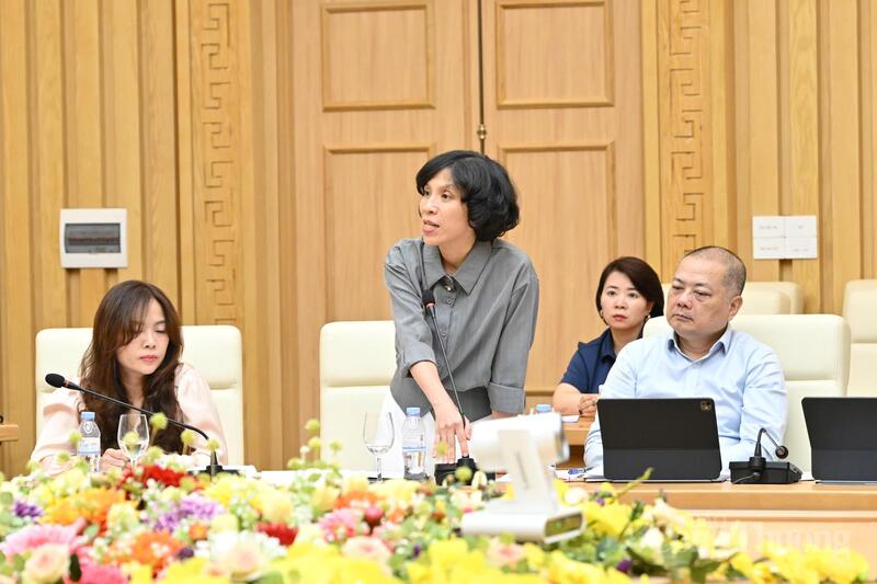 Chùm ảnh: Bộ trưởng Lê Mạnh Hùng làm việc với Cục Xúc tiến thương mại - 5