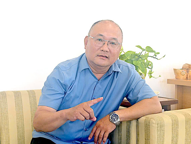 TS. Võ Hoàng Quân - Cục Quản trị, Văn phòng Trung ương Đảng, chuyên gia về đấu thầu. Ảnh: Nguyên Khánh