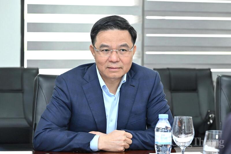 Bộ trưởng Bộ Công Thương Lê Mạnh Hùng. Ảnh: Cấn Dũng