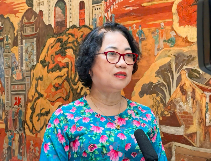 Bà Trịnh Thị Ngân, Trưởng ban cố vấn Hiệp hội Doanh nghiệp nhỏ và vừa TP. Hà Nội. Ảnh: NVCC