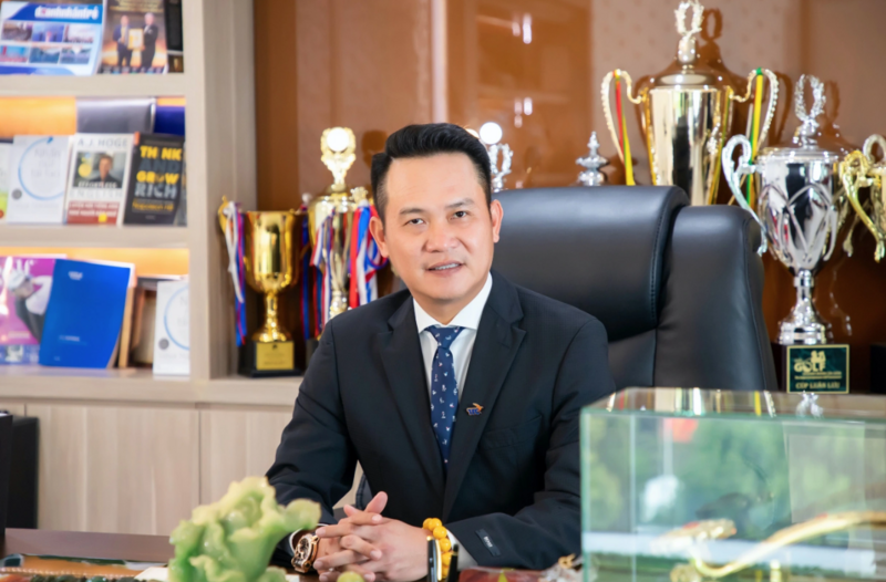 Ông Đặng Hồng Anh - Chủ tịch Hội Doanh nhân trẻ Việt Nam