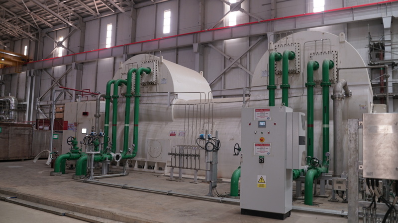 Hệ thống vận hành của Tổ máy số 1. Ảnh: Thành Long