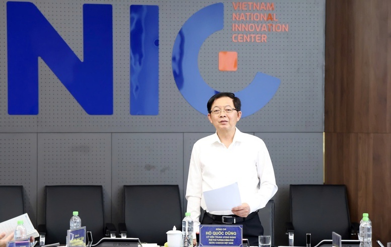 Phó Thủ tướng Hồ Quốc Dũng ghi nhận những kết quả NIC đạt được. Ảnh: VGP/Gia Huy