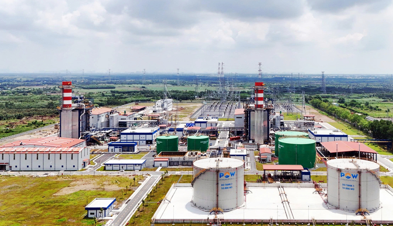 Sản xuất và phân phối điện của TP. Đồng Nai tăng mạnh 41,32%, nhờ các nhà máy điện Nhơn Trạch 3 và Nhơn Trạch 4 đi vào vận hành thương mại từ cuối năm 2025. Ảnh: Petrovietnam.