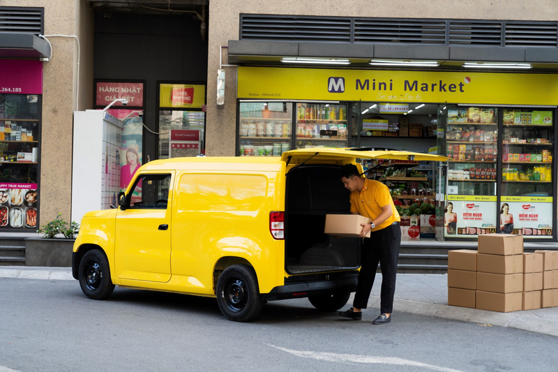 EC Van đã chứng tỏ sự phù hợp với giải pháp kinh doanh lưu động nhờ thùng hàng có dung tích lên tới khoảng 2.600 lít cùng tải trọng 650 kg.