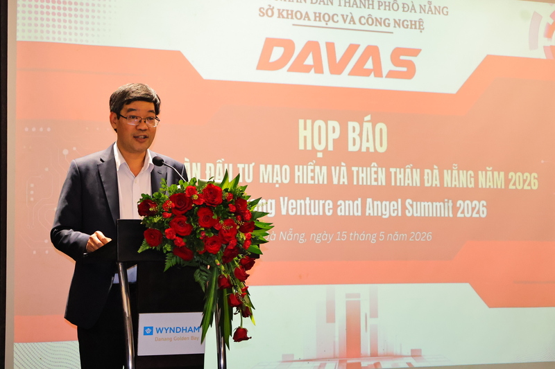 Ông Lê Sơn Phong, Phó Giám đốc Sở Khoa học và Công nghệ TP. Đà Nẵng cho rằng, DAVAS 2026 là không gian chia sẻ tri thức, kinh nghiệm và xu hướng đổi mới sáng tạo toàn cầu. Ảnh: Diễm Phúc