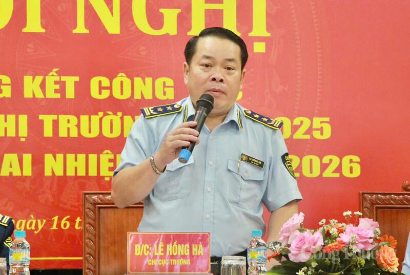 Ông Lê Hồng Hà, Chi cục trưởng Chi cục Quản lý thị trường Gia Lai. Ảnh: Hiền Mai