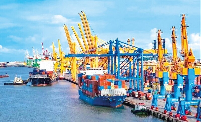 Xuất khẩu được đánh giá tiếp tục là động lực chính của tăng trưởng. Ảnh minh hoạ