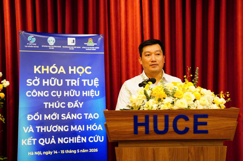 GS.TS Nguyễn Hoàng Giang, Phó Hiệu trưởng Trường Đại học Xây dựng Hà Nội.
