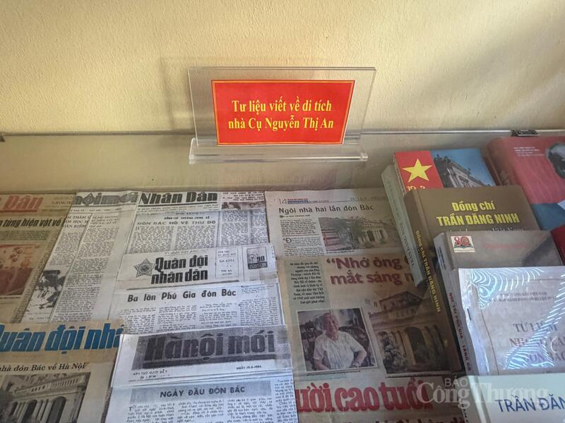 Những tư liệu viết về di tích nhà cụ Nguyễn Thị An.