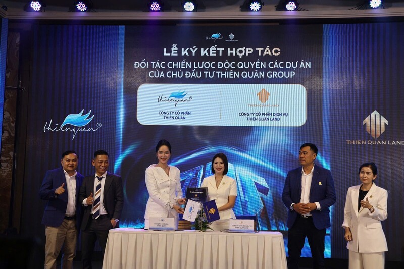 Thiên Quân Group và Thiên Quân Land ký kết hợp tác chiến lược.