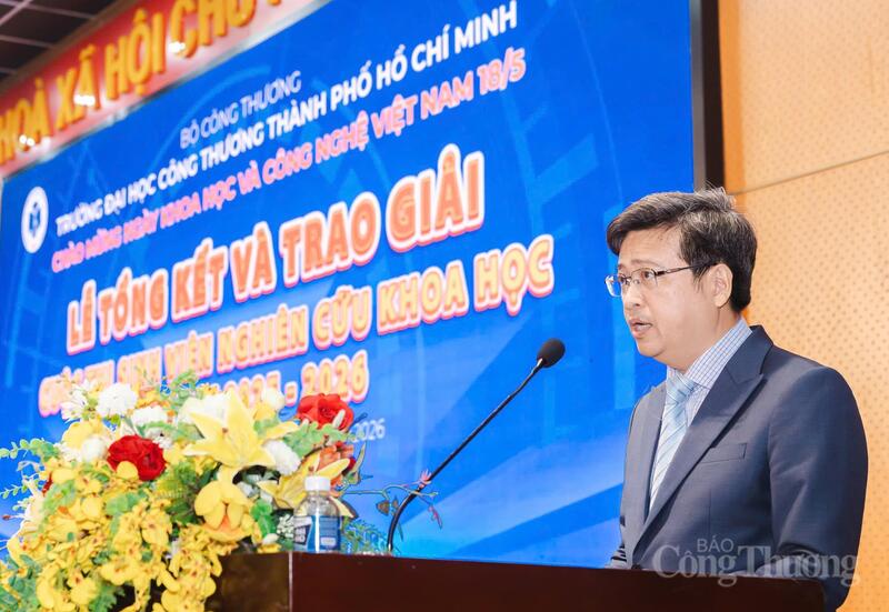 TS. Thái Doãn Thanh - Phó Hiệu trưởng Trường Đại học Công Thương TP. Hồ Chí Minh.