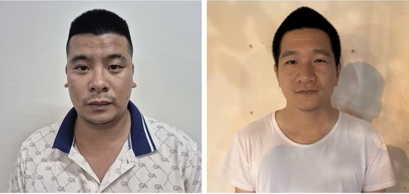 Bị can Nguyễn Minh Đức và Ngô Thanh Tùng. Ảnh: Bộ Công an.
