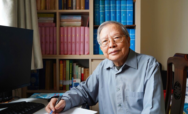 GS.TS Nguyễn Trọng Chuẩn - Phó Chủ tịch Hội Triết học Việt Nam, nguyên Viện trưởng Viện Triết học Việt Nam