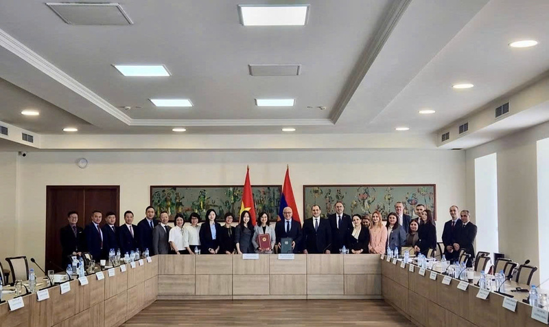 Khóa họp lần 2 Ủy ban liên chính phủ Việt Nam - Armenia về hợp tác kinh tế - thương mại và khoa học - kỹ thuật.