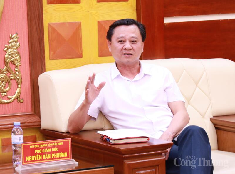 Ông Nguyễn Văn Phương, Phó Giám đốc Sở Công Thương Bắc Ninh.