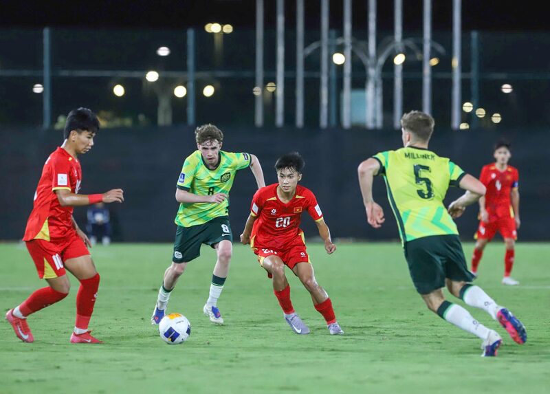 U17 Việt Nam dừng chân tại giải U17 châu Á 2026. Ảnh: VFF.