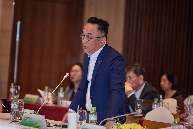 Ông Phan Tử Giang - Phó Tổng giám đốc Petrovietnam phát biểu tại hội nghị