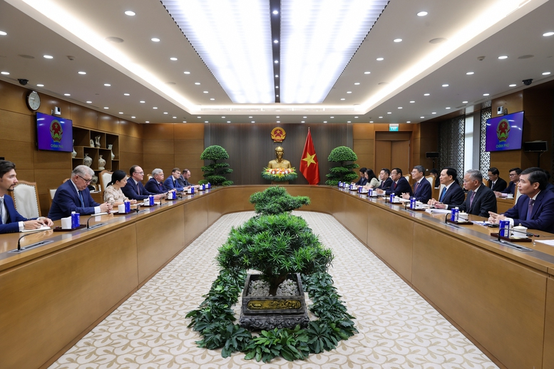 Hai bên nhất trí phối hợp triển khai các hoạt động kỷ niệm 35 năm thiết lập quan hệ ASEAN - Nga - Ảnh: VGP/Nhật Bắc