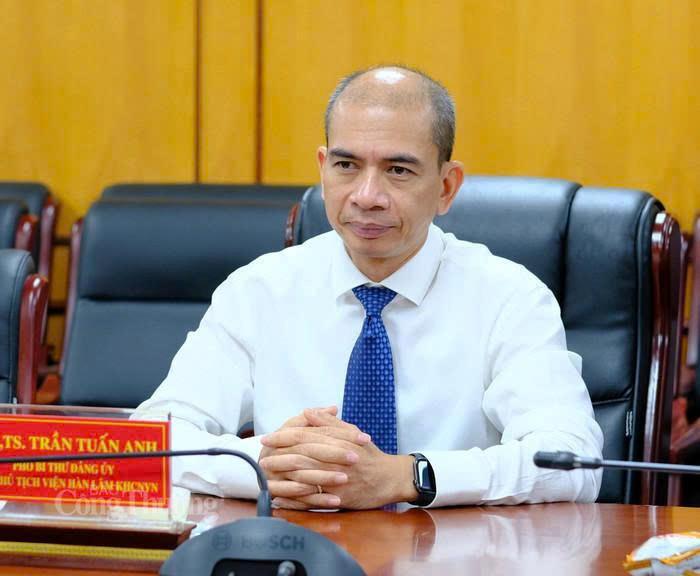 GS. Trần Tuấn Anh - Phó Chủ tịch Viện Hàn lâm Khoa học và Công nghệ Việt Nam