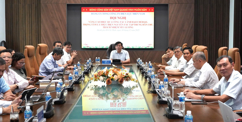 Đảng ủy EVNSPC thực hiện tốt chức năng và nhiệm vụ trong công tác đảng, lãnh đạo tập thể hoàn thành các nhiệm vụ được giao. Ảnh: EVNSPC.
