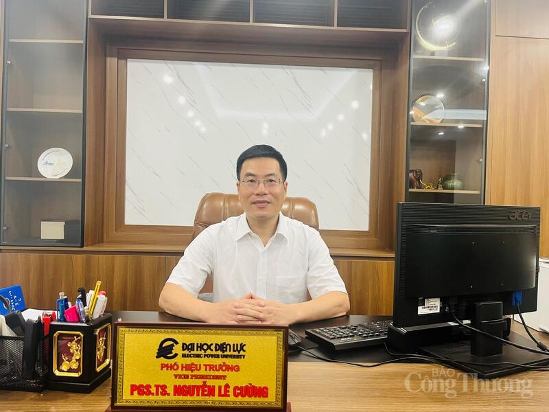 PGS.TS. Nguyễn Lê Cường, Phó Hiệu trưởng Trường Đại học Điện lực. Ảnh: Phương Cúc