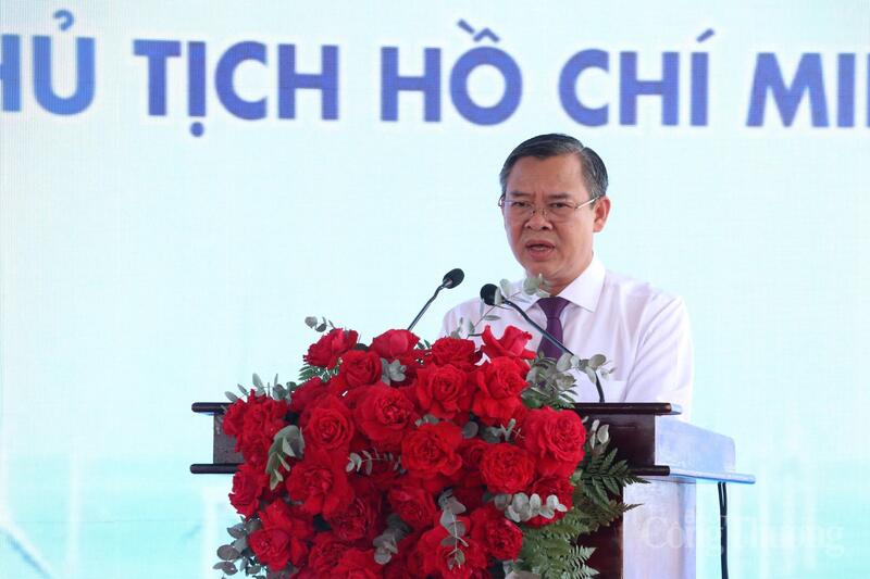 Ông Trương Cảnh Tuyên - Chủ tịch UBND TP. Cần Thơ phát biểu tại buổi lễ.