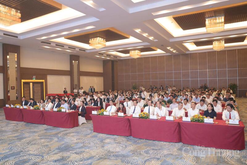 Quang cảnh tại buổi khởi công dự án.