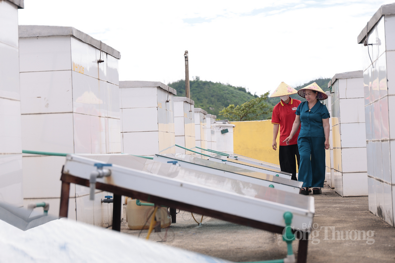 Tại xã Kỳ Xuân, Hợp tác xã (HTX) Thu mua và chế biến thủy hải sản Phú Khương đã trở thành "lá cờ đầu" trong công tác điện khí hóa và hiện đại hóa quy trình chế biến.