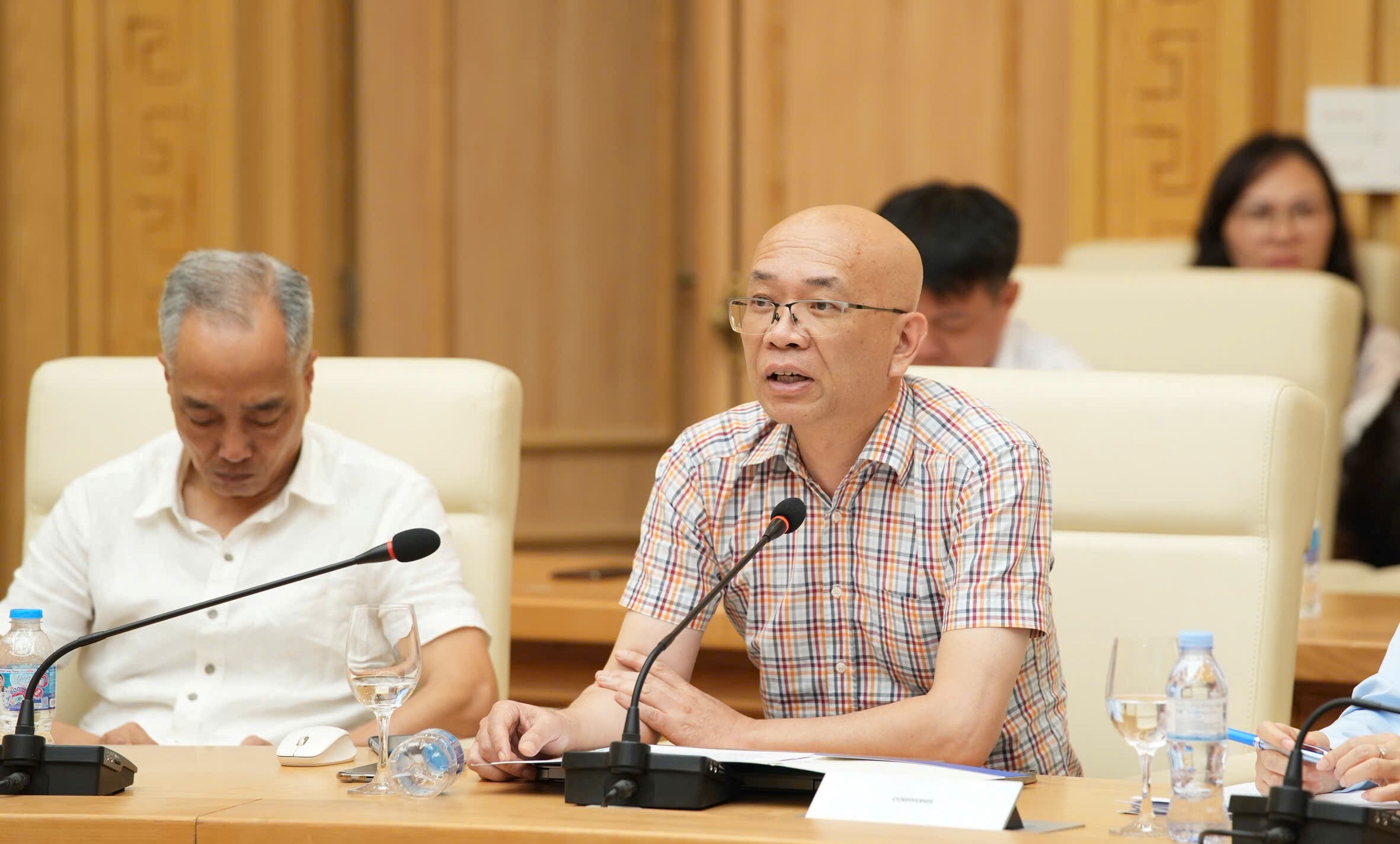 Ông Trần Thanh Hải, Phó Cục trưởng Cục Xuất nhập khẩu (Bộ Công Thương) phát biểu.