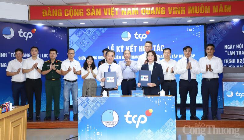 Tập đoàn TCP tiếp tục đồng hành với Hội Liên hiệp Thanh niên Việt Nam tiếp năng lượng cho thế hệ trẻ giai đoạn 2026 - 2028 - Ảnh: Đăng Hải