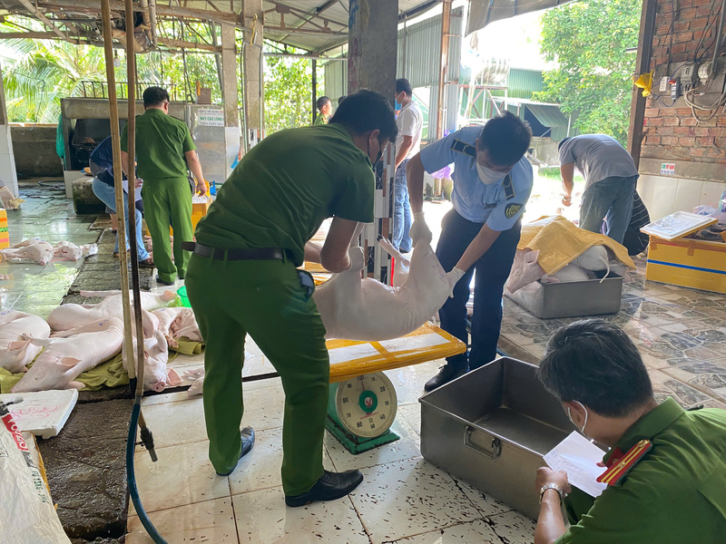 Công tác phối hợp với các địa phương, ban, ngành cũng được tăng cường để kiểm tra, kiểm soát toàn diện hơn. Ảnh: Nguyễn Dương