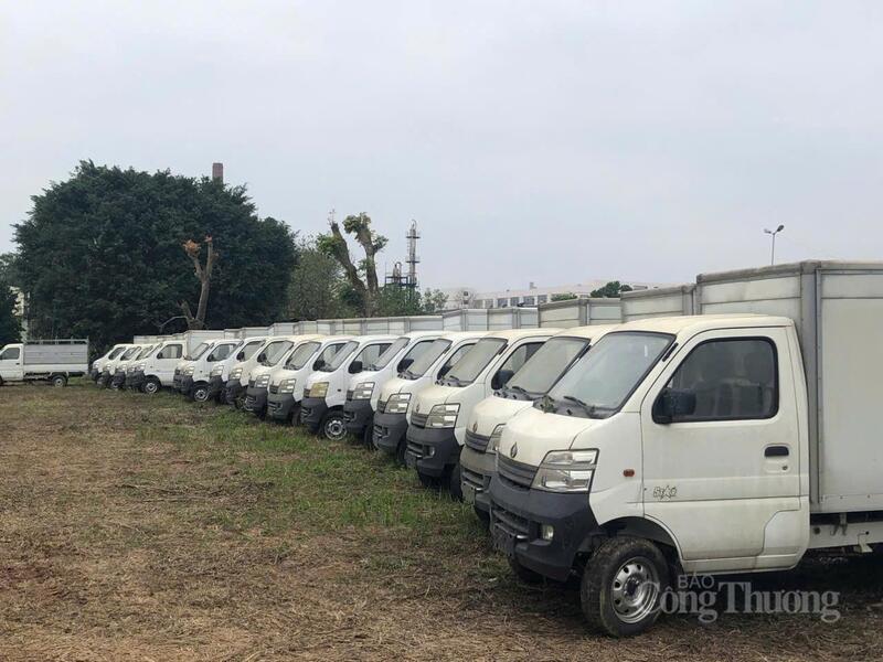 Toàn bộ 141 xe đang được lưu giữ tại Nhà máy ô tô VEAM tại Khu 6, phường Quang Trung, tỉnh Thanh Hóa