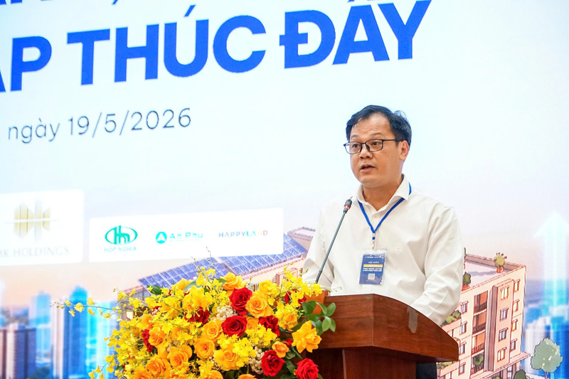 Ông Chử Văn Hải, Phó Vụ trưởng, Phó chánh Văn phòng Ban Chỉ đạo Trung ương về chính sách nhà ở và thị trường bất động sản. Ảnh: BXD