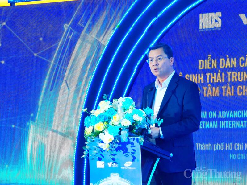 Phó Chủ tịch UBND TP. Hồ Chí Minh Nguyễn Công Vinh phát biểu tại sự kiện. Ảnh: Thừa Ngọc