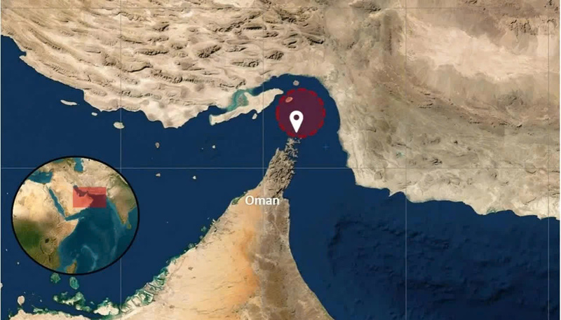 Eo biển Hormuz. Nguồn: UKMTO