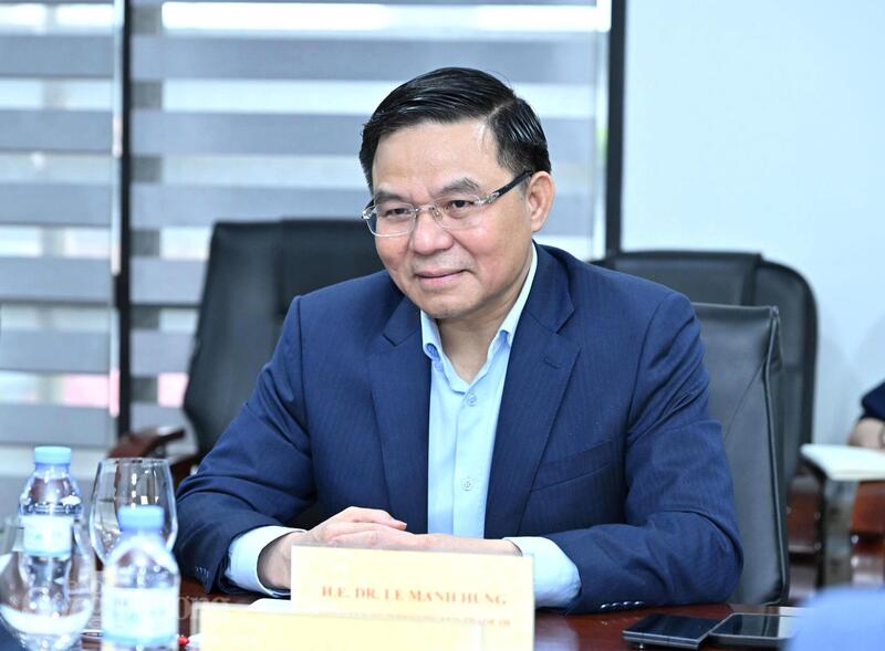Bộ trưởng Bộ Công Thương Lê Mạnh Hùng. Ảnh: Cấn Dũng