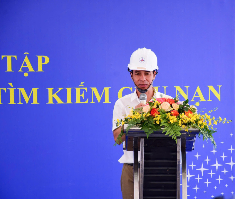 Ông Ngô Huy Hoàng - Phó Trưởng Ban An toàn Tổng Công ty Điện lực TP. Hà Nội (EVNHANOI). Ảnh: EVNHANOI