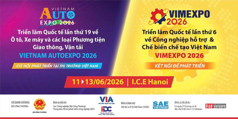 Triển lãm Quốc tế lần thứ 6 về công nghiệp hỗ trợ và chế biến chế tạo Việt Nam (VIMEXPO 2026) sẽ chính thức diễn ra từ ngày 11-13/6/2026. Ảnh: NH